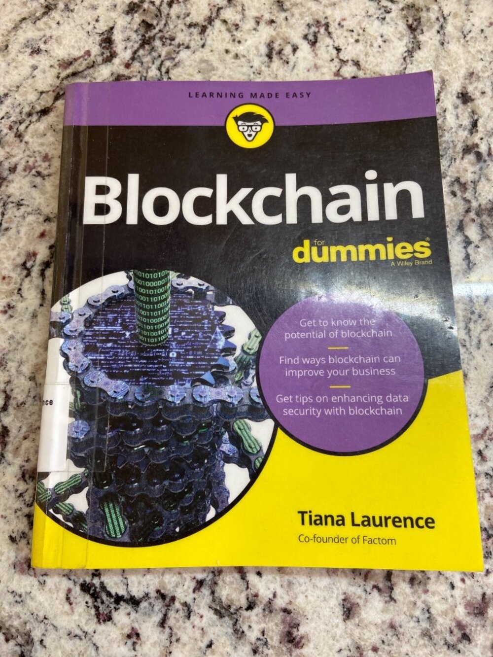 Blockchain For Dummies Tiana Laurence Paperback Ex Library
